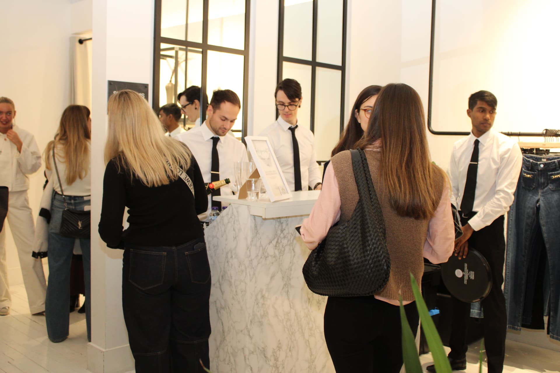 Italian Marble Mobile Cocktail Bar Hire