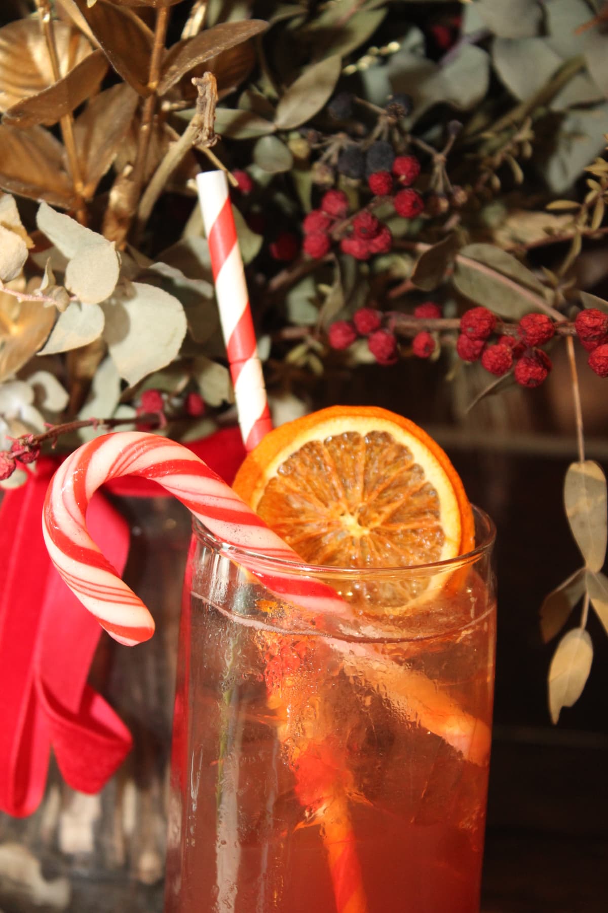 Vibrant cocktail bar at a private birthday party.