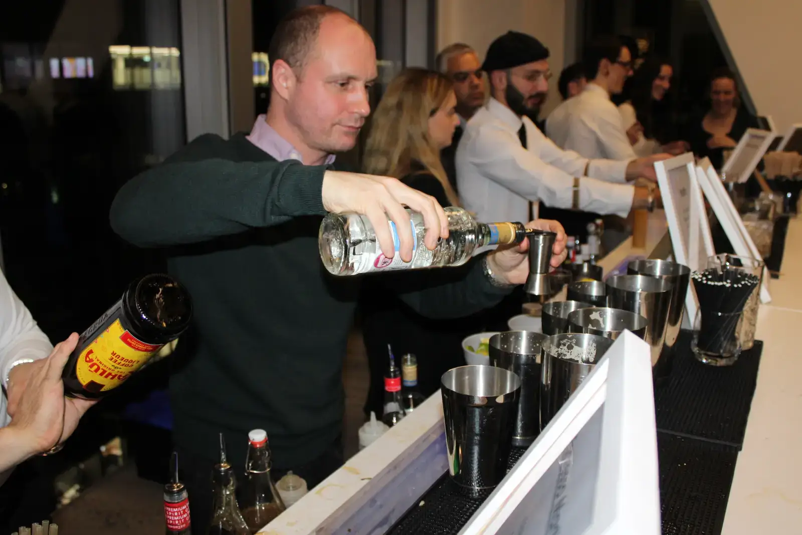 Mobile cocktail bar hire service in Bank