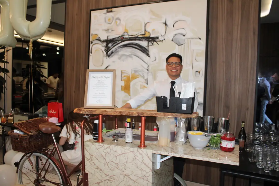 Creative bicycle bar perfect for memorable brand activation events in London