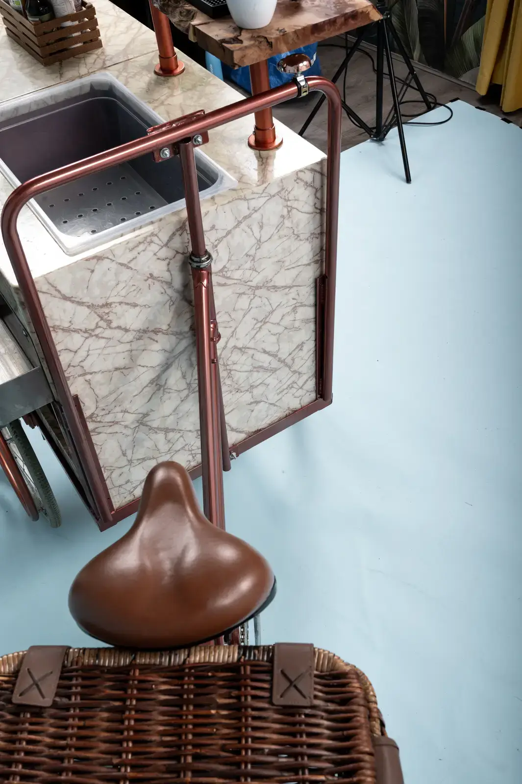 Creative bicycle bar perfect for science-themed parties in London