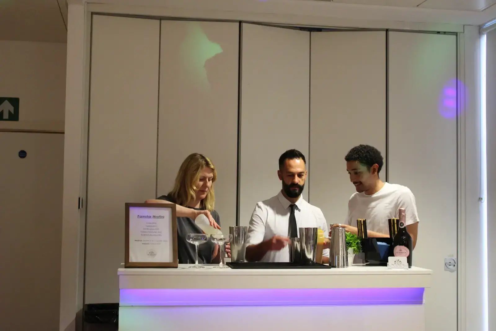 Mobile cocktail bar London outdoor event
