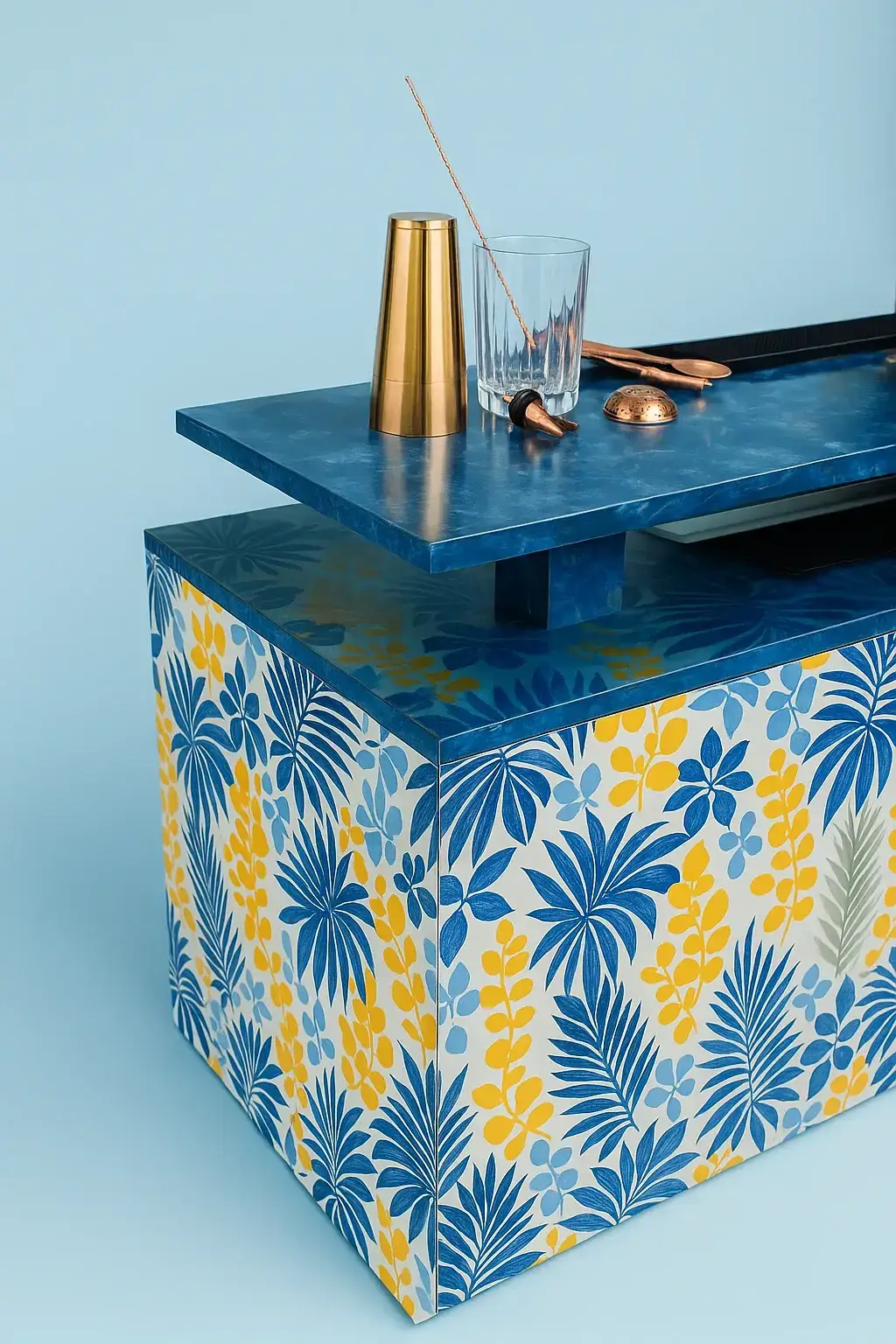 Vibrant tropical chic bar bringing summer vibes to London events