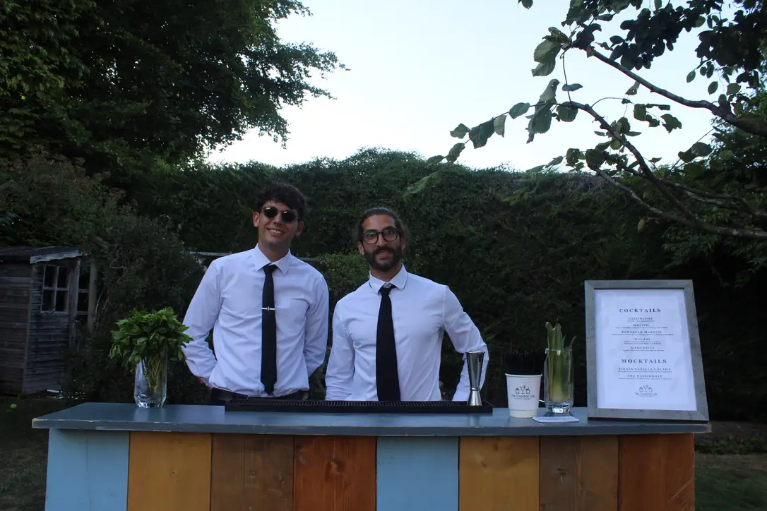 Personalized cocktail workshop experience at pastel rustic bar in London