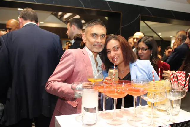 Corporate cocktail bar hire London Diwali celebration bespoke cocktails