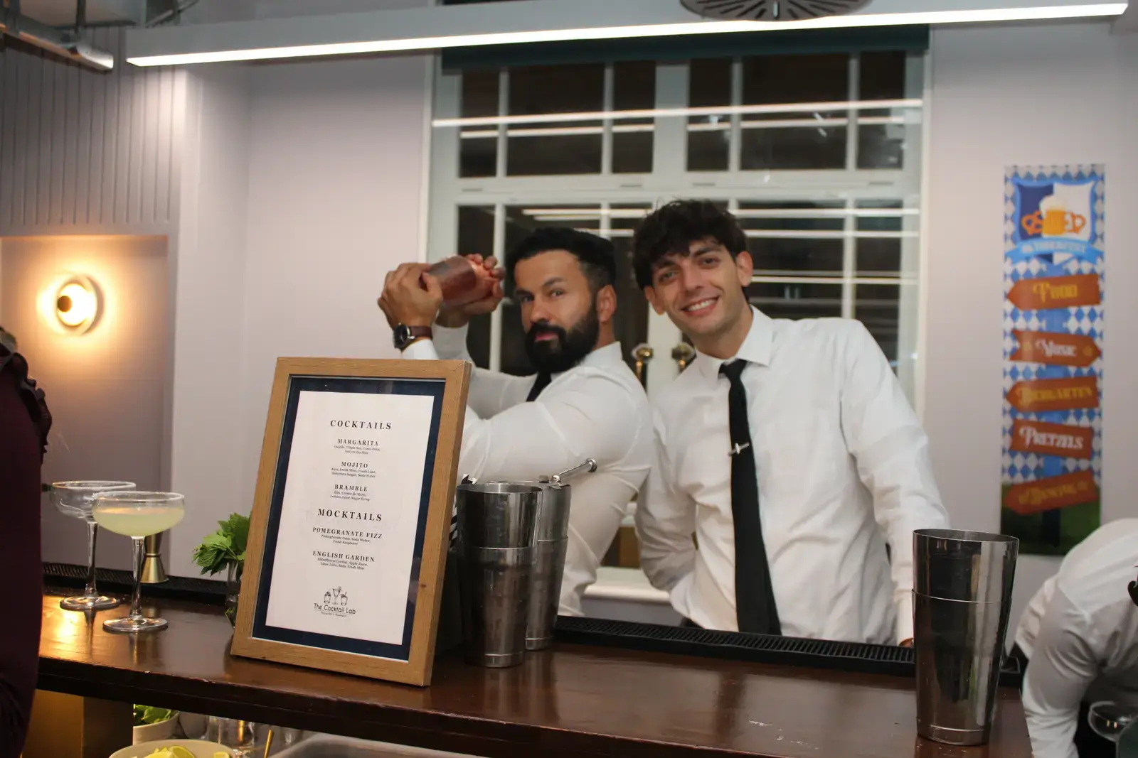 Premium mobile cocktail bar hire in London by The Cocktail Lab