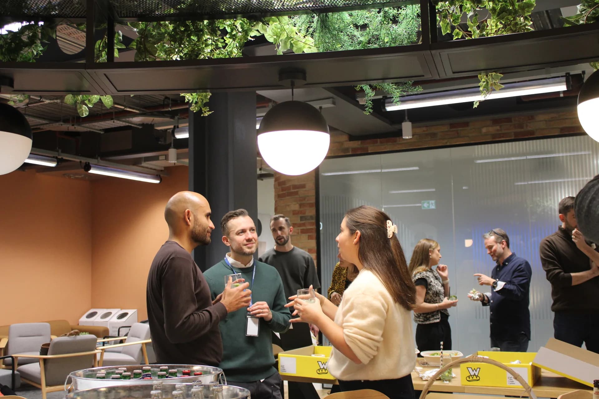 Cocktail team building London at a corporate staff event