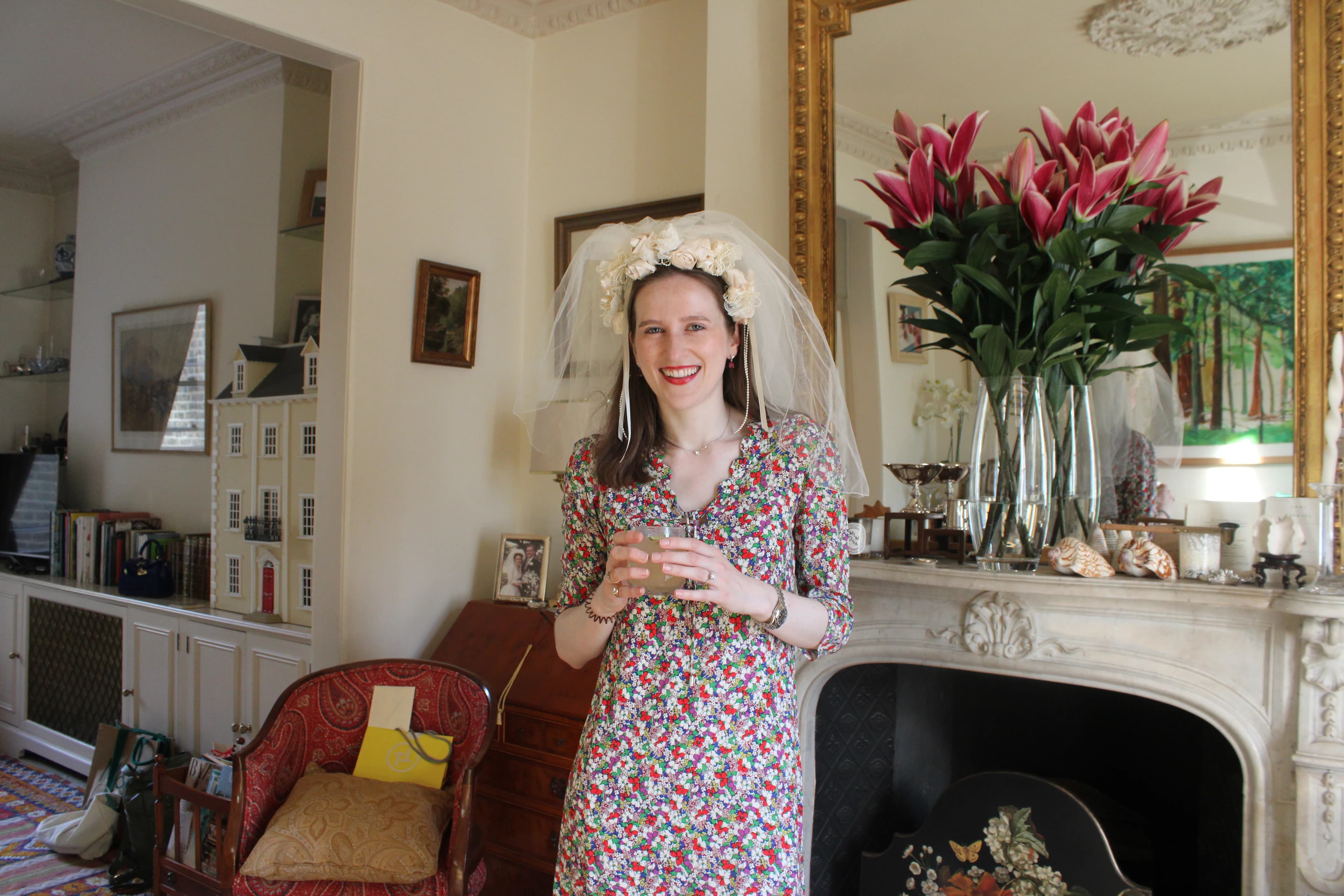 Mixologist London at a private evening event
