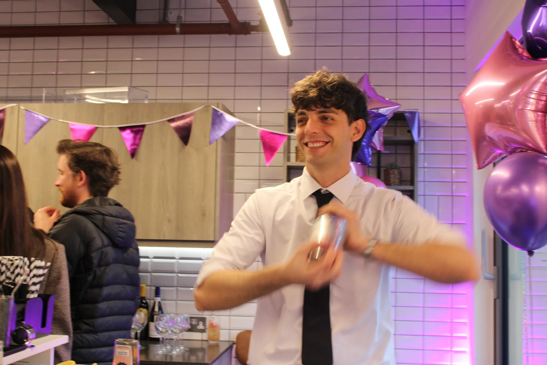 Mocktail bar hire London for a corporate marketing event