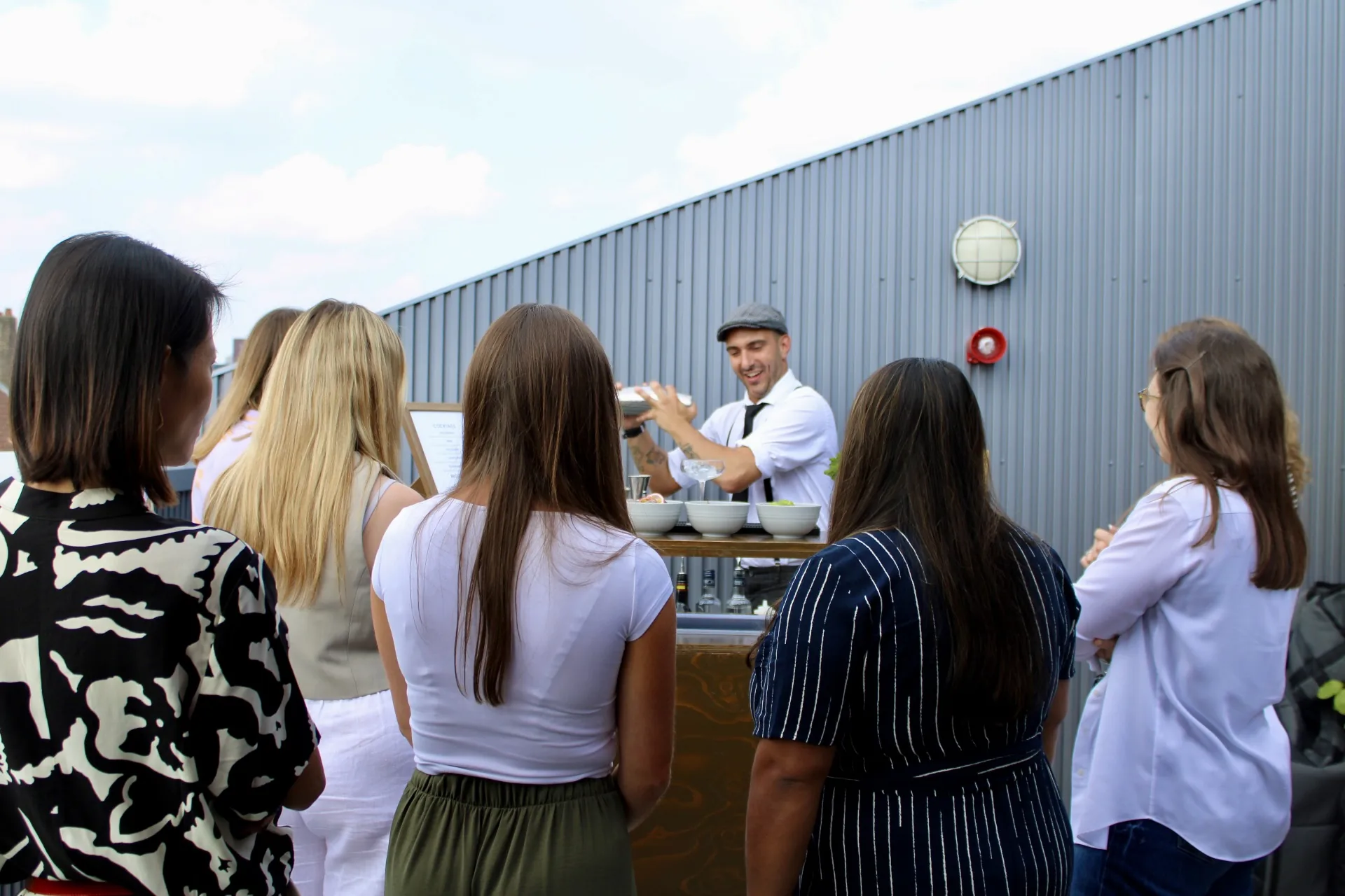 The Cocktail Lab London at a private evening event