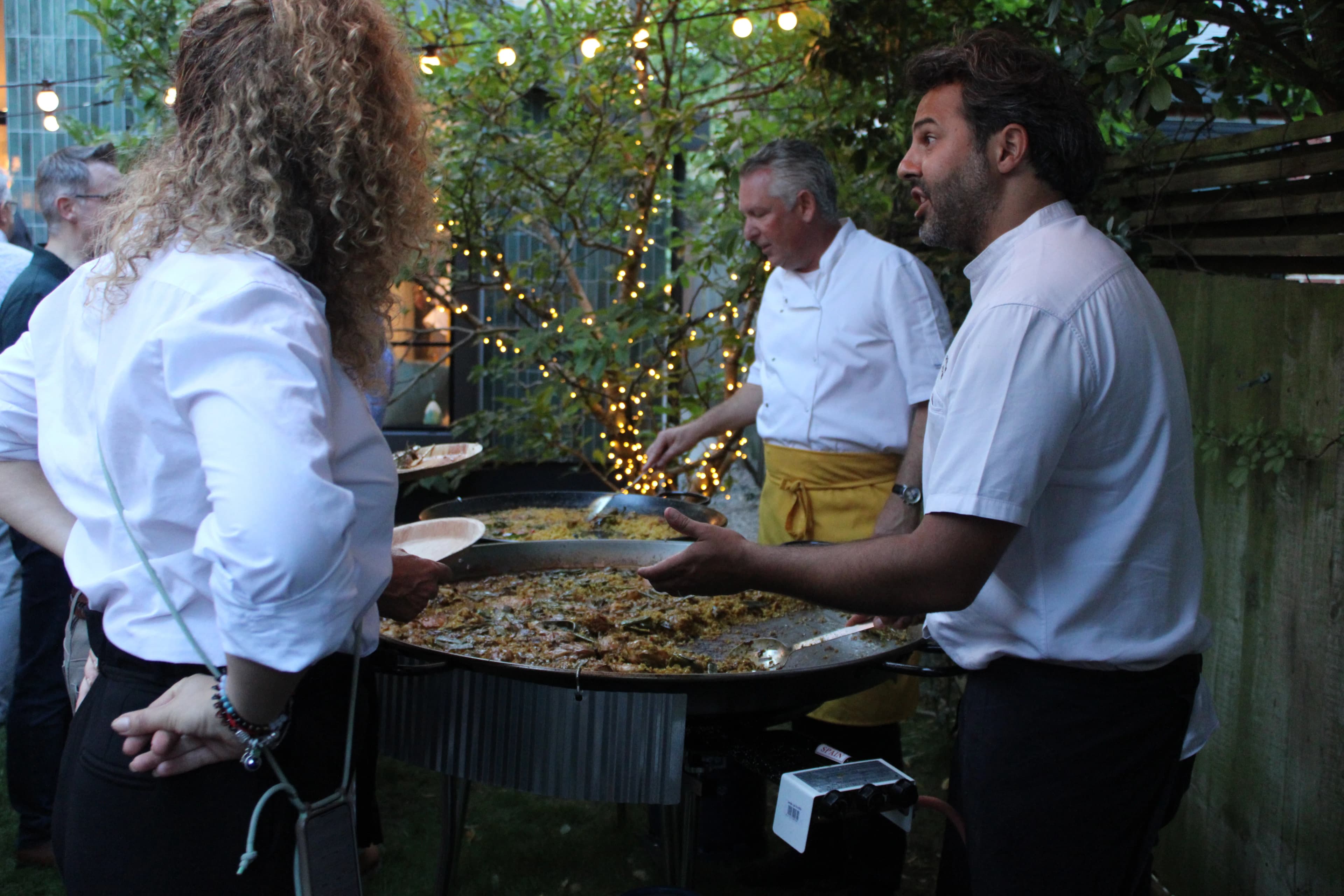 The Cocktail Lab London at a garden party