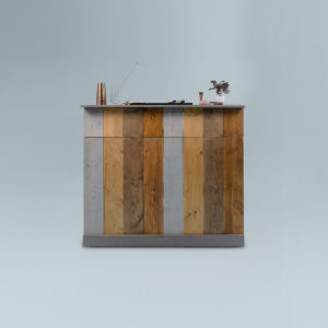 Pastel Rustic Mobile Cocktail Bar Hire