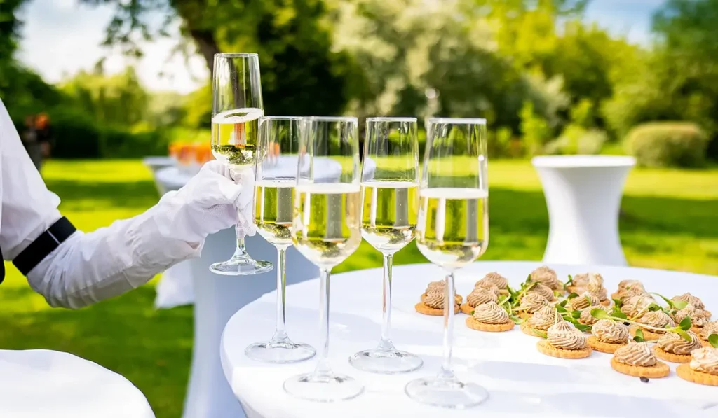 Outdoor Wedding Cocktail Bar Hire